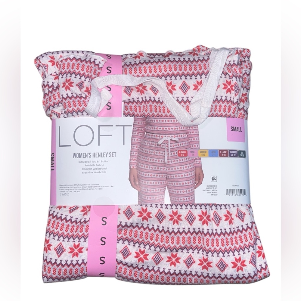 Loft Women’s Henley Pajama Set